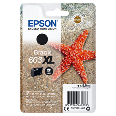 Epson Singlepack Black 603XL Ink