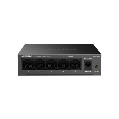 Mercusys MS105GS switch Gigabit Ethernet 10 100 1000 Negro