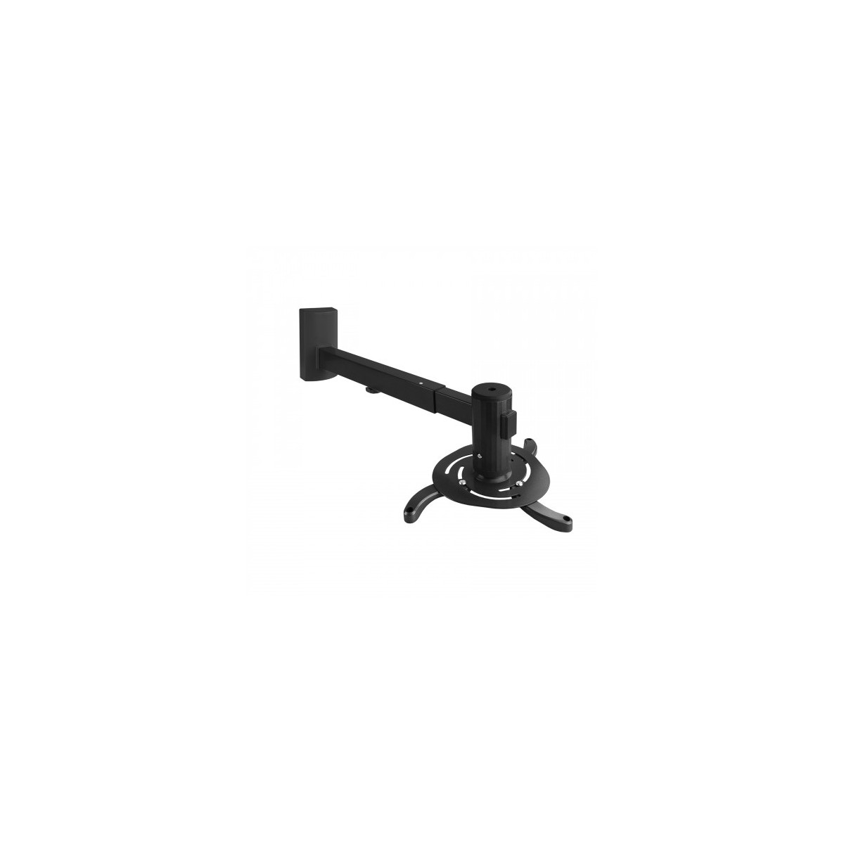 TooQ SOPORTE UNIVERSAL DE PARED GIRATORIO 360º E INCLINABLE PARA PROYECTOR NEGRO