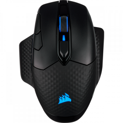 Corsair DARK CORE RGB PRO raton mano derecha RF WirelessBluetoothUSB Type A optico 18000 DPI