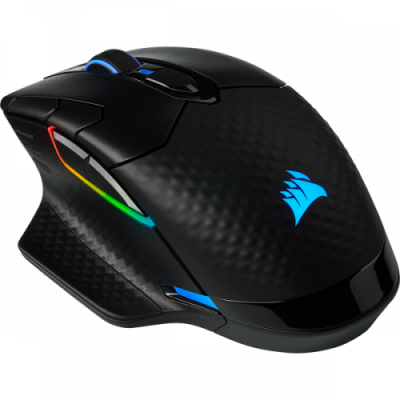 Corsair DARK CORE RGB PRO raton mano derecha RF WirelessBluetoothUSB Type A optico 18000 DPI