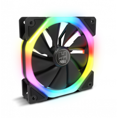 NOX S Fan Carcasa del ordenador Ventilador 12 cm Negro