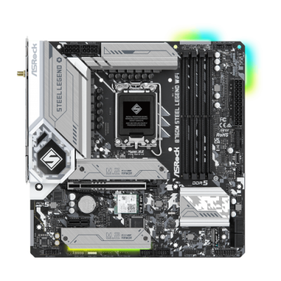 Asrock B760M Steel Legend WiFi Intel B760 LGA 1700 micro ATX