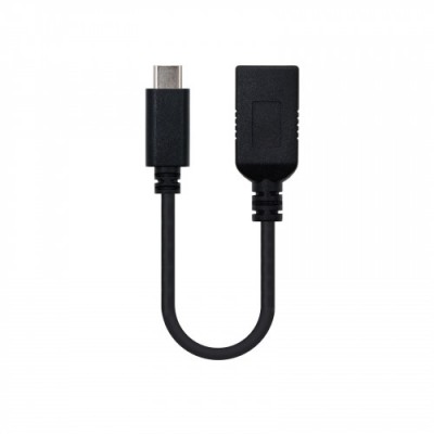 Nanocable USB 31 015m cable USB 015 m USB 32 Gen 2 31 Gen 2 USB A USB C Negro