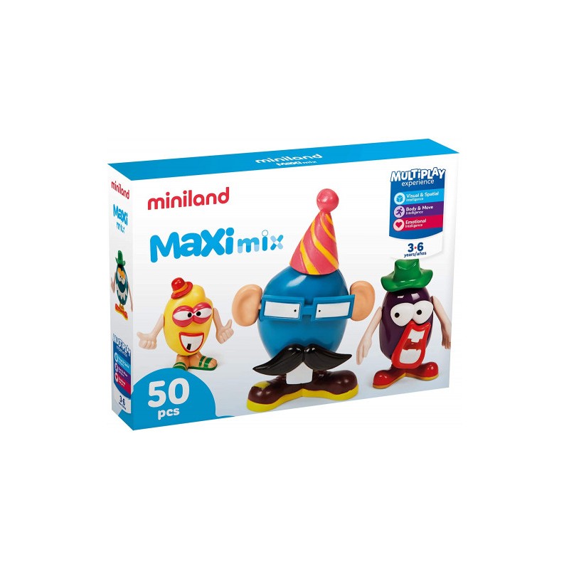 5581-JUEGO MAXIMIX 50 PIEZAS MINILAND 97115 5581-JUEGO MAXIMIX 50 PIEZAS MINILAND 97115