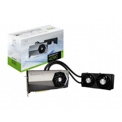 MSI GeForce RTX 4090 SUPRIM LIQUID X 24G NVIDIA 24 GB GDDR6X