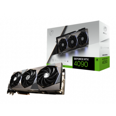 MSI GeForce RTX 4090 SUPRIM X 24G NVIDIA 24 GB GDDR6X