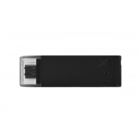 5664-Kingston Technology DataTraveler 70 unidad flash USB 64 GB USB Tipo C 3.2 Gen 1 (3.1 Gen 1) Negro