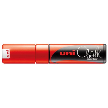 579-MARCADOR CHALK PWE-8K PIZARRA VERDE 8MM. ROJO UNI-BALL 140145000