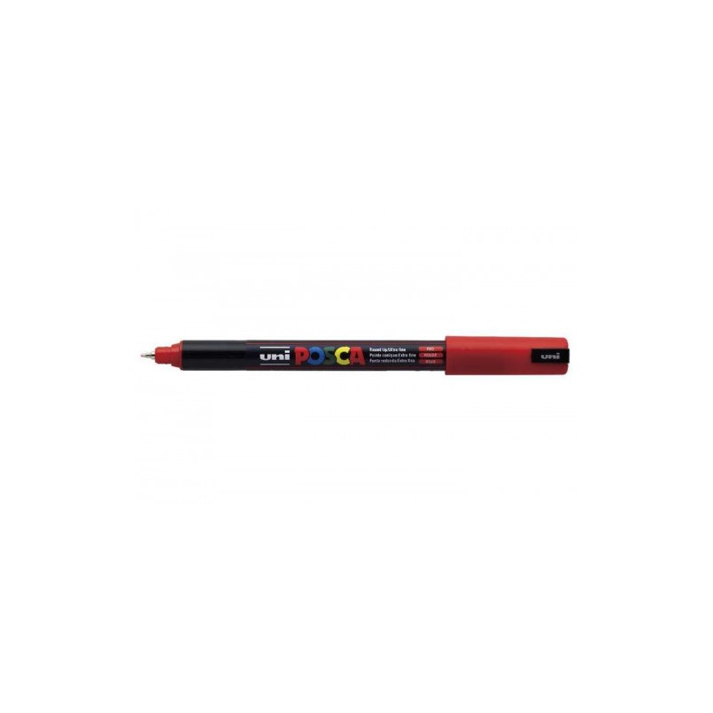 584-MARCADOR POSCA PC-1MR 0,7MM ROJO UNI-BALL 289819000