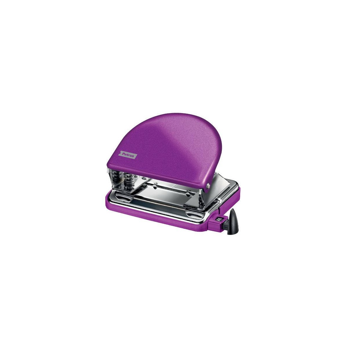 TALADRO METALICO MODELO 52 WOW CAPACIDAD 20 HOJAS COLOR MORADO PETRUS 626522