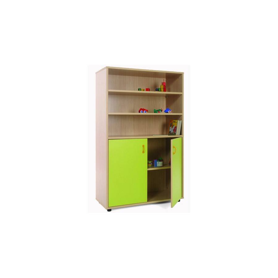 5884-MUEBLE MEDIO ARMARIO Y ESTANTERIA HAYA MOBEDUC 600303HPS18 5884-MUEBLE MEDIO ARMARIO Y ESTANTERIA HAYA MOBEDUC 600303HPS18