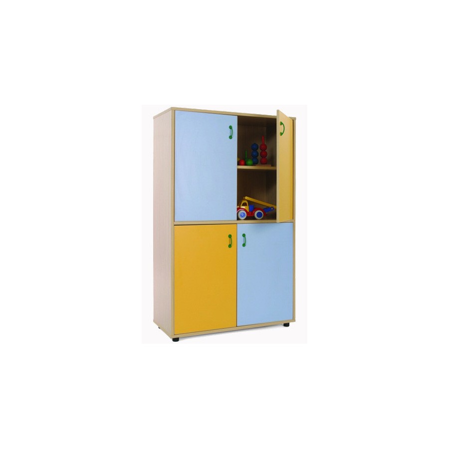 5896-MUEBLE MEDIO ARMARIO 4 PUERTAS HAYA MOBEDUC 600309HPS18 5896-MUEBLE MEDIO ARMARIO 4 PUERTAS HAYA MOBEDUC 600309HPS18