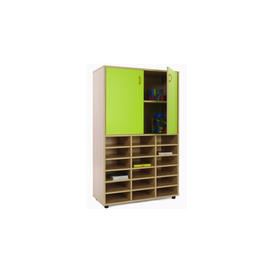 5900-MUEBLE MEDIO CASILLERO Y ARMARIO HAYA MOBEDUC 600311HPS18 5900-MUEBLE MEDIO CASILLERO Y ARMARIO HAYA MOBEDUC 600311HPS18
