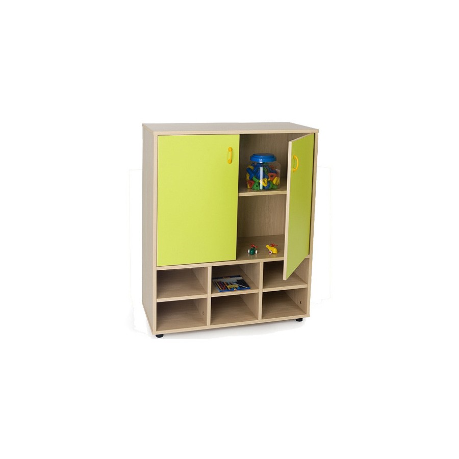 5938-MUEBLE INTERMEDIO CASILLERO Y ARMARIO HAYA MOBEDUC 600810HPS18 5938-MUEBLE INTERMEDIO CASILLERO Y ARMARIO HAYA MOBEDUC 600810HPS18