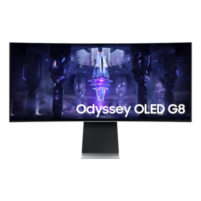 Samsung Odyssey Neo G8 LS34BG850SUXEN pantalla para PC 864 cm 34 3440 x 1440 Pixeles UltraWide Quad HD OLED Plata