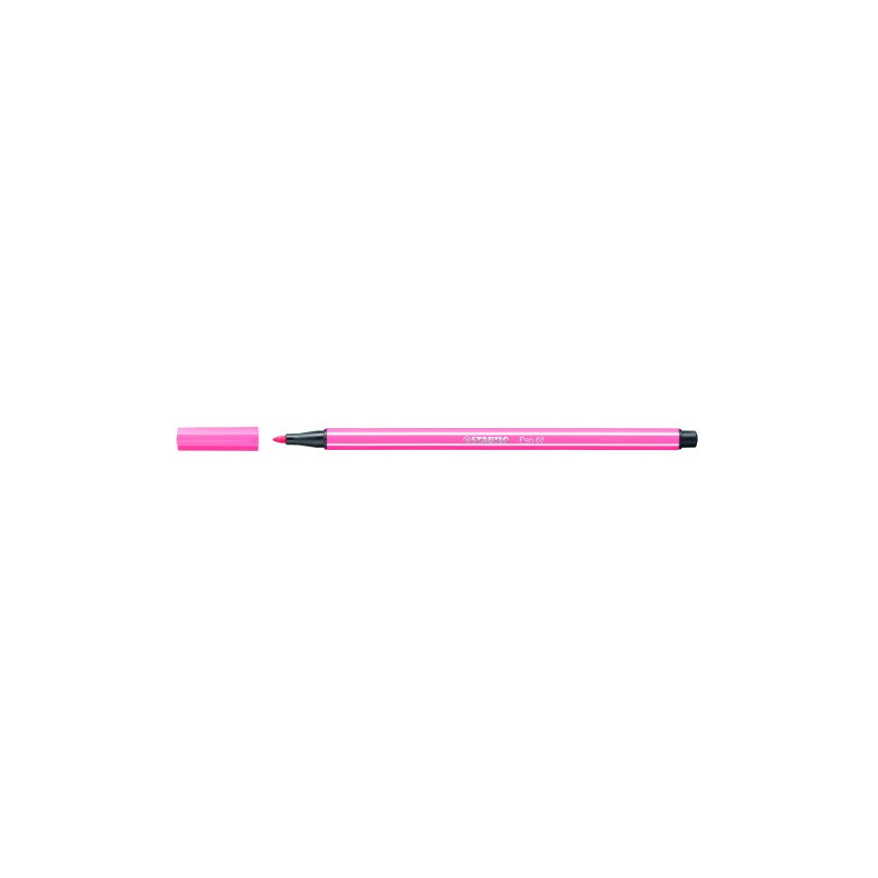 608-ROTULADOR PUNTA FIBRA MEDIA 1MM. PEN 68 ROSA CLARO STABILO 68/29