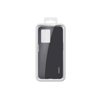 OPPO PROTECTIVE CASE BLACK SILICONE A77 5G