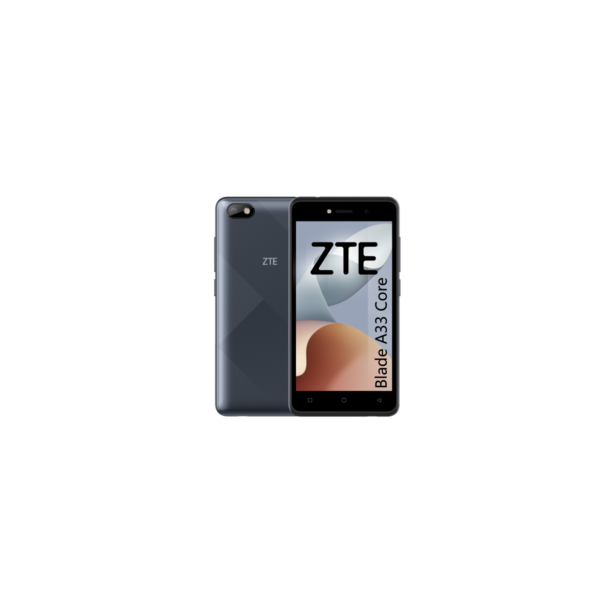 ZTE A33 CORE BLACK 5 FW QUADCORE 32GB ROM 1GB RAM 2MP 03MP 2000MAH 5W