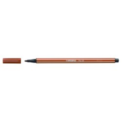 614-ROTULADOR PUNTA FIBRA MEDIA 1MM. PEN 68 SANGUINA STABILO 68/38