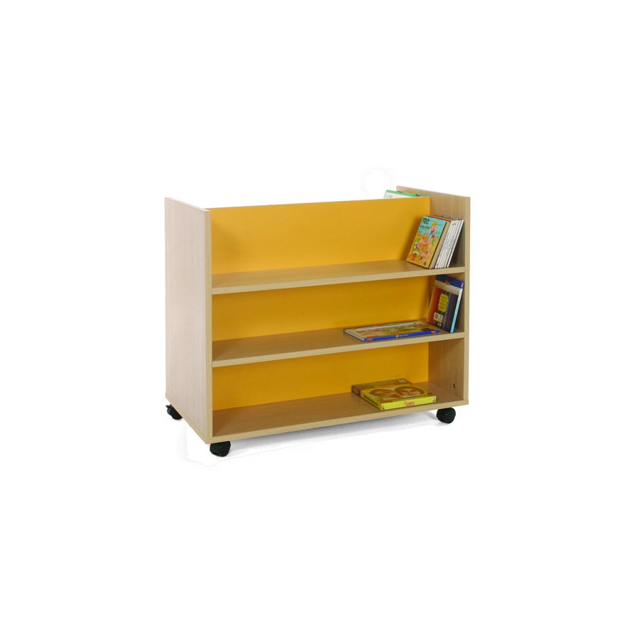6152-CARRO LIBRERIA DOBLE FRONTAL HAYA MOBEDUC 600903HR18 6152-CARRO LIBRERIA DOBLE FRONTAL HAYA MOBEDUC 600903HR18