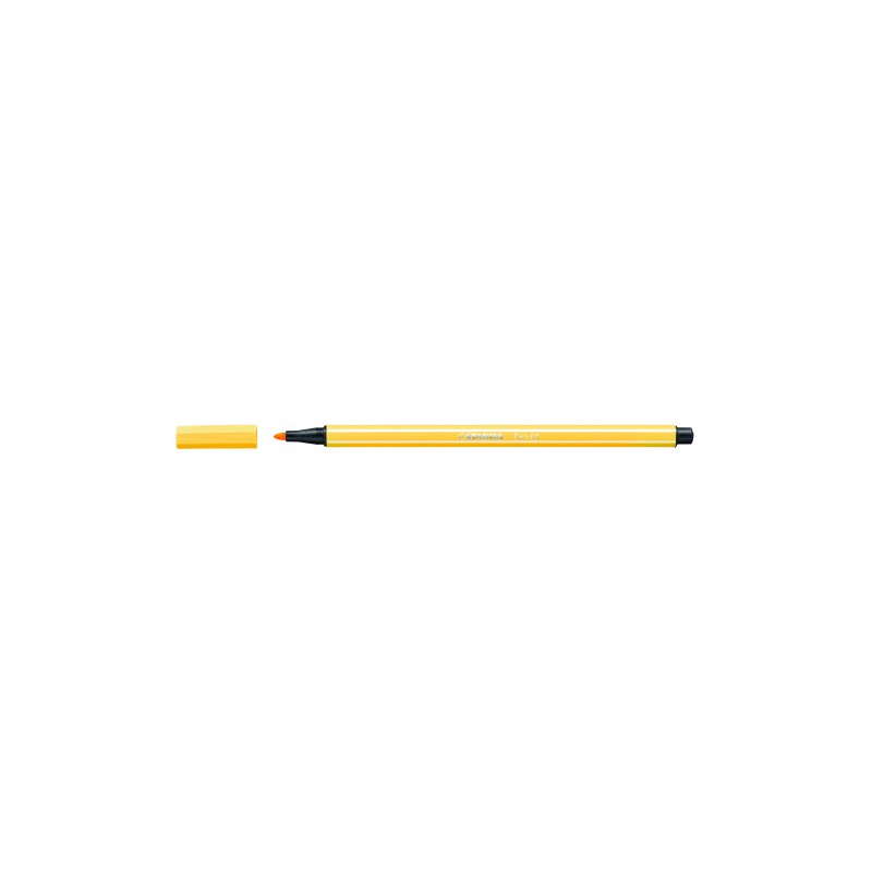 618-ROTULADOR PUNTA FIBRA MEDIA 1MM. PEN 68 AMARILLO STABILO 68/44