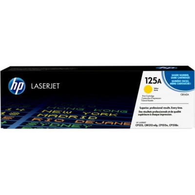 HP 125A TONER HP125A AMARILLO CB542A