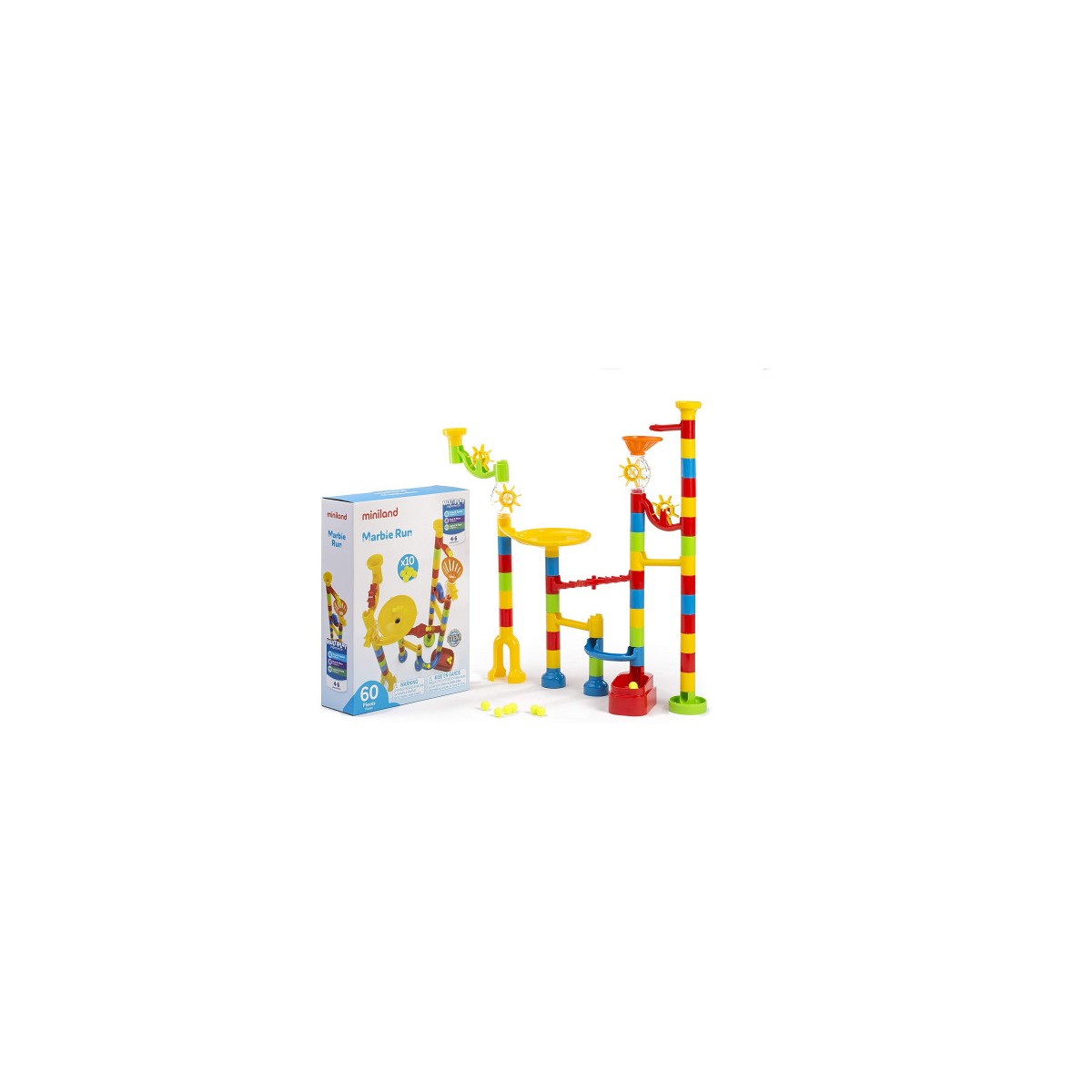 MARBLE RUN 60 PCS MINILAND 94116