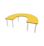 6390-MESA EN "U" 150X120 CM (TALLA 1- 3) HAYA MOBEDUC 500109.12B101