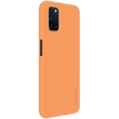 OPPO LIQUID SILICON CASE A52 A72 NARANJA