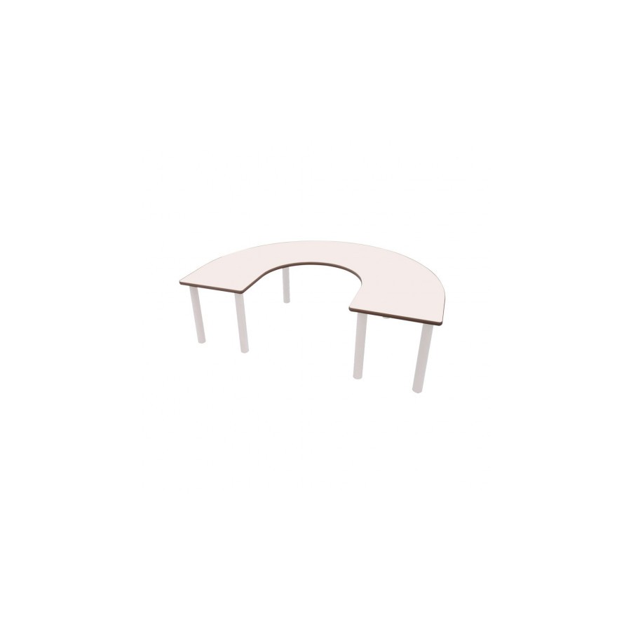 6461-MESA EN "U" 150X120 CM (TALLA 4-6) HAYA MOBEDUC 500621.12B174