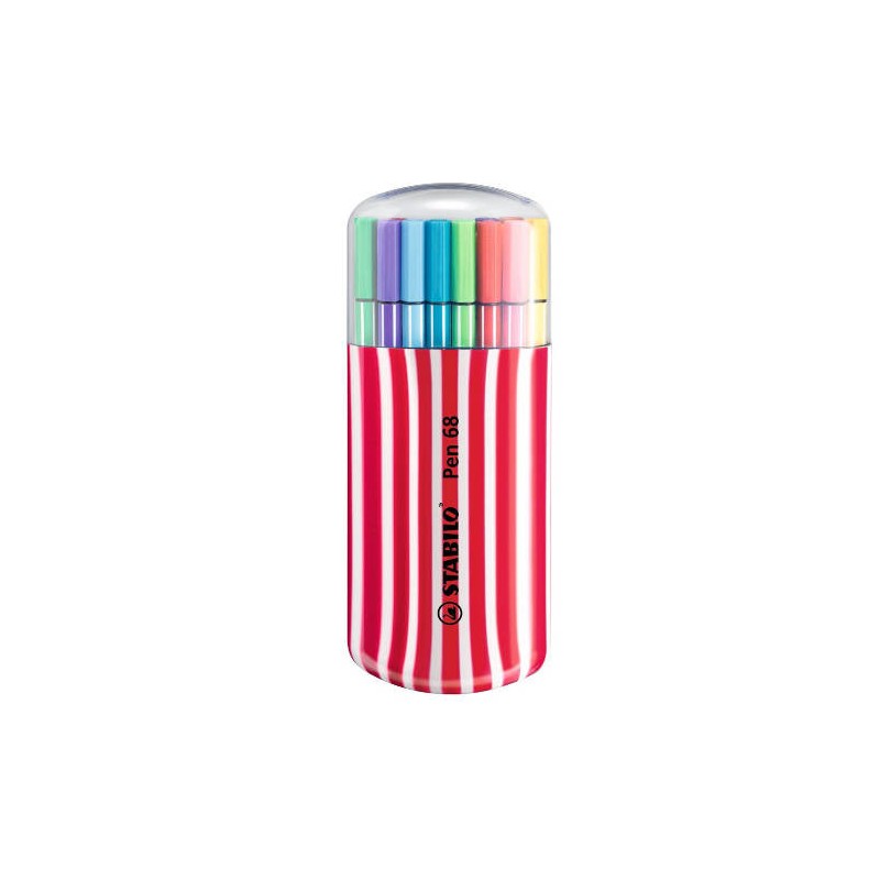 649-ESTUCHE ROTULADOR PUNTA MEDIA 1MM. ZEBRUI 20 UNIDADES CEREZA STABILO 6820-02-1-5 649-ESTUCHE ROTULADOR PUNTA MEDIA 1MM. ZEBRUI 20 UNIDADES CEREZA STABILO 6820-02-1-5