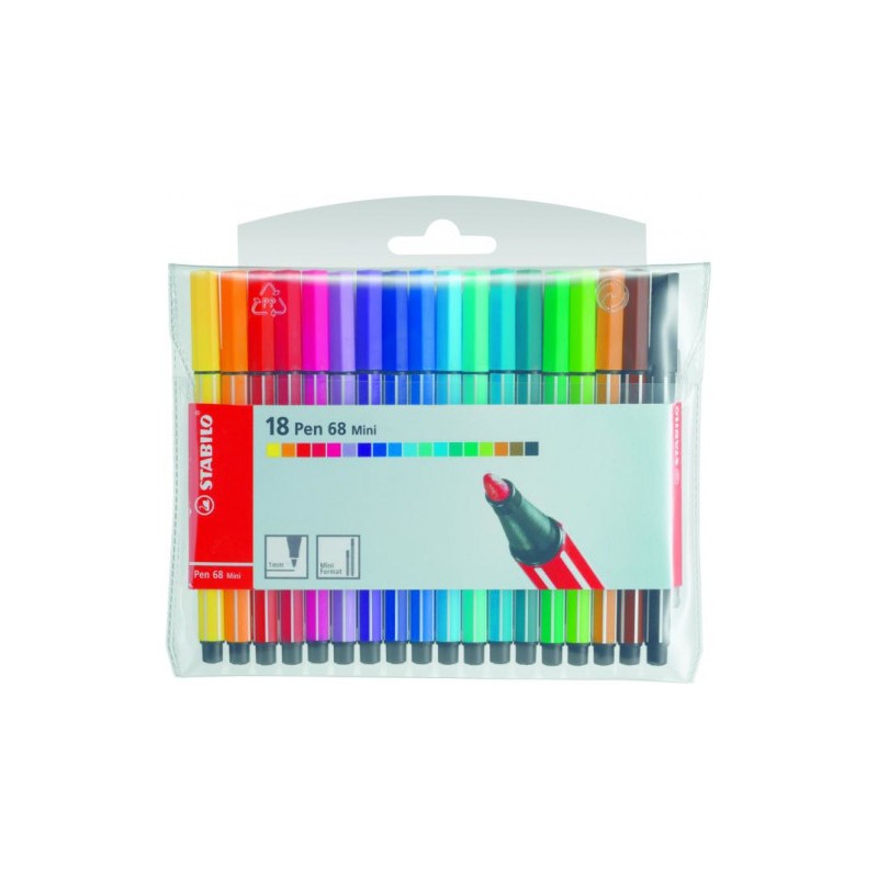 651-BLISTER ROTULADOR PUNTA FIBRA MEDIA 1MM. PEN 68 DE 20 UNIDADES COLOR PARADE STABILO 6820-04 651-BLISTER ROTULADOR PUNTA FIBRA MEDIA 1MM. PEN 68 DE 20 UNIDADES COLOR PARADE STABILO 6820-04