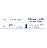 6516-MESA REUNION BAJA O 90 CM HAYA MOBEDUC 500627.9B146