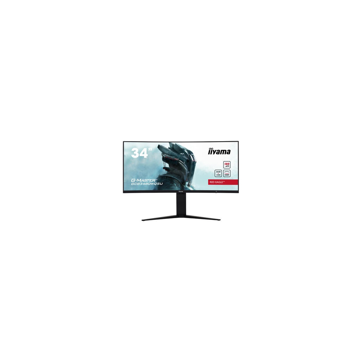 MONITOR IIYAMA 34 GAMING CURVO UWQHD 180HZ 04 MS HDMI DISPLAYPORT