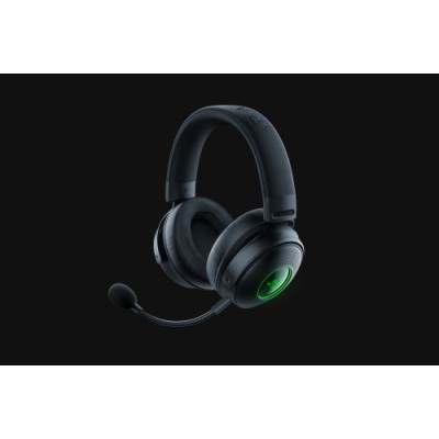 Razer Kraken V3 Pro Auriculares Inalambrico y alambrico Banda para cuello Juego USB tipo A Negro