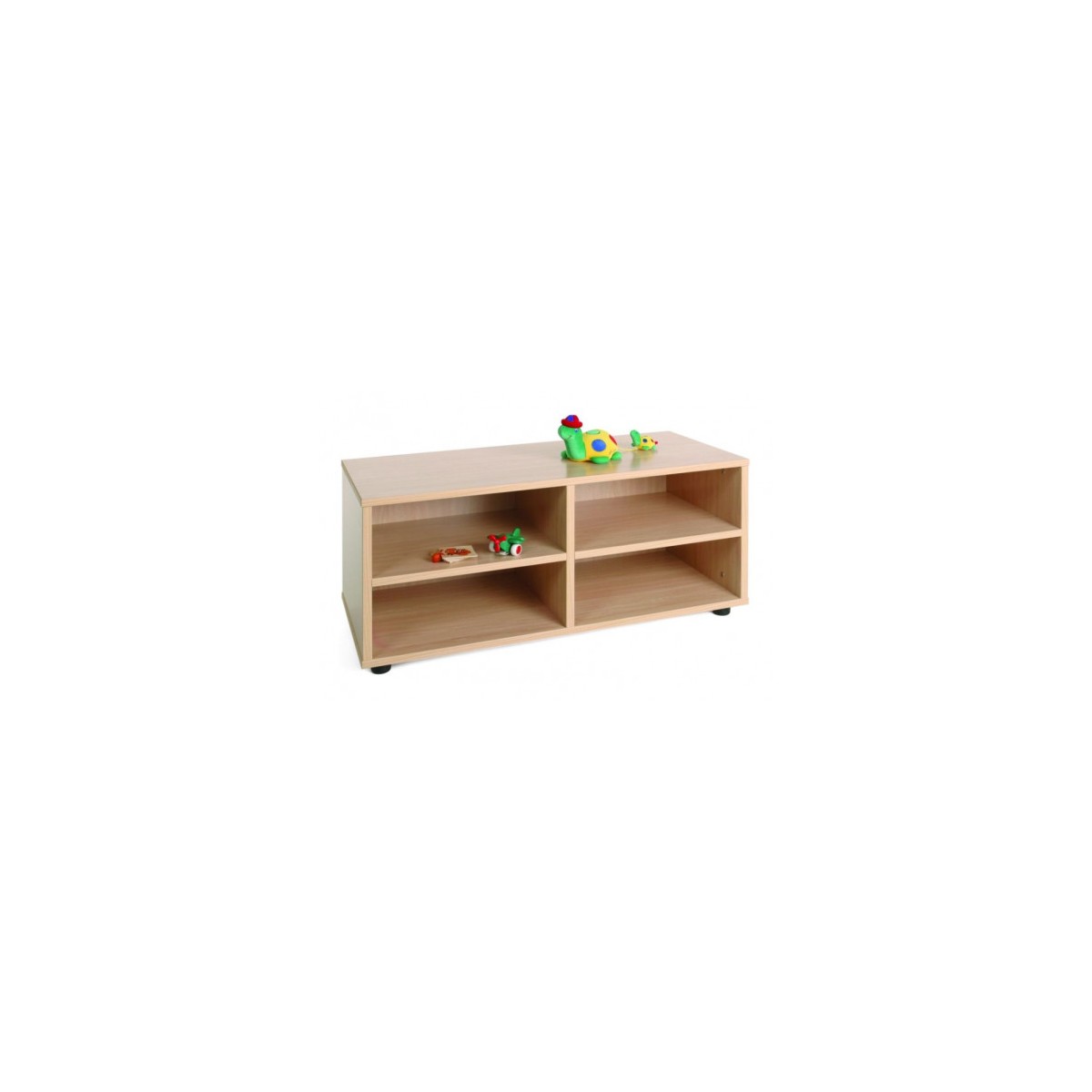 MUEBLE SUPERBAJO 4 CASILLAS HAYA MOBEDUC 600103HP18