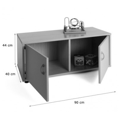 MUEBLE SUPERBAJO ARMARIO 2 CASILLAS HAYA MOBEDUC 600106HPS18