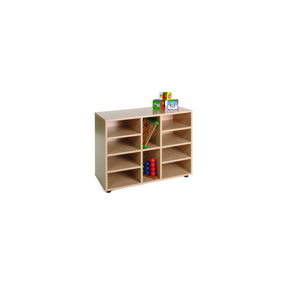 MUEBLE BAJO 10 CASILLAS HAYA MOBEDUC 600205HP18