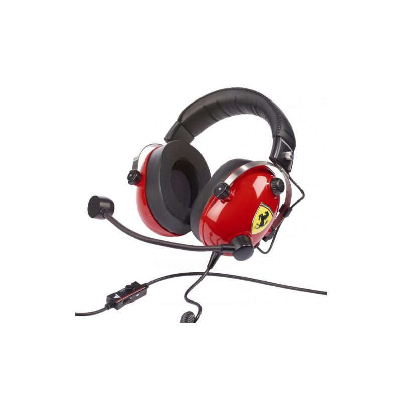 6700-Thrustmaster T.Racing Auriculares Diadema Conector de 3,5 mm Negro, Rojo, Acero inoxidable, Amarillo 6700-Thrustmaster T.Racing Auriculares Diadema Conector de 3,5 mm Negro, Rojo, Acero inoxidable, Amarillo