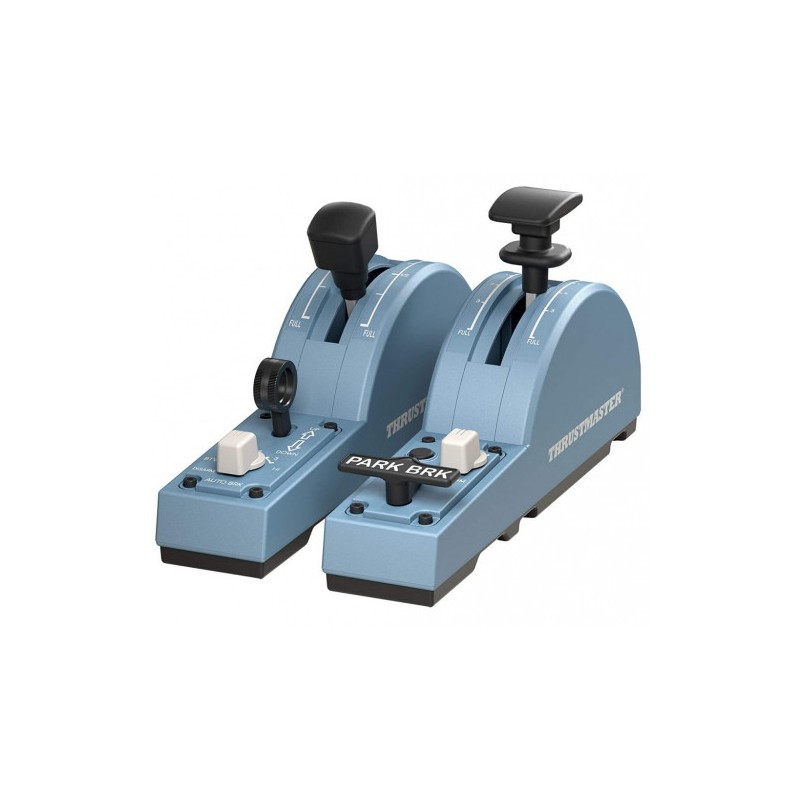 6702-Thrustmaster TCA Quadrant Add-On Airbus Edition Negro, Azul Simulador de Vuelo PC