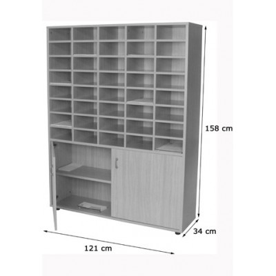 MUEBLE ORGANIZADOR PROFESORES HAYA MOBEDUC 600504HPS18