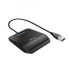 6780-Trust Primo lector de tarjeta inteligente Interior Negro CardBus+USB 2.0