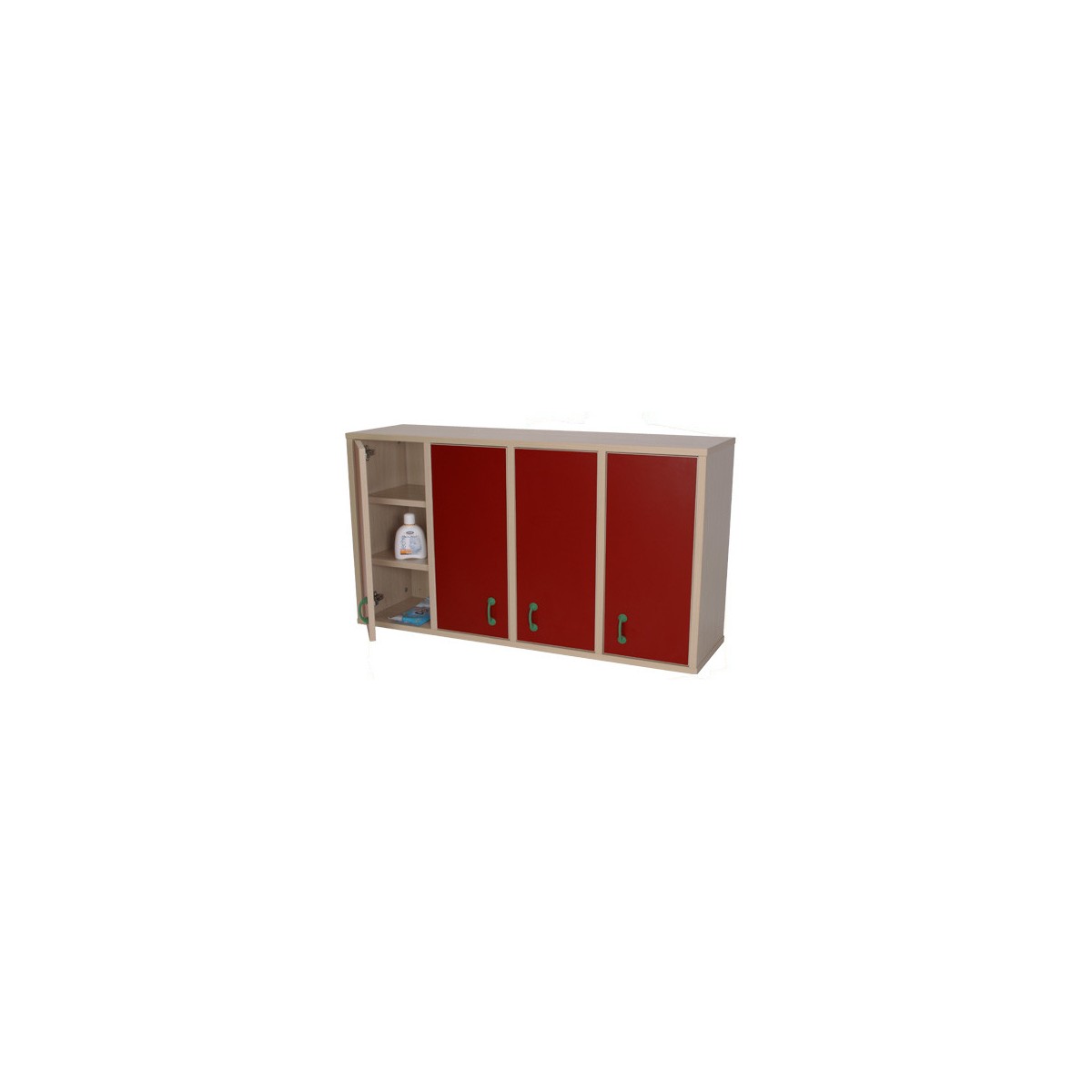 MUEBLE CASILLERO 12 CASILLAS CON PUERTA HAYA MOBEDUC 600713HS18