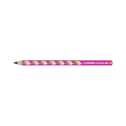 685-LAPIZ ERGONOMICO EASYGRAPH PARA DIESTROS HB 3,15MM. ROSA STABILO 322/01-HB