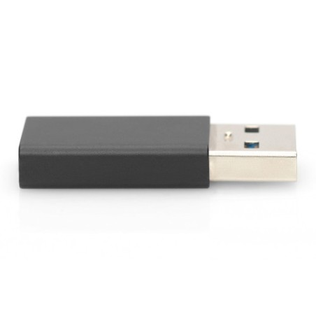 6865-Ewent EW9650 cable gender changer USB Type-A USB Tipo C Negro
