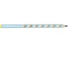 687-LAPIZ ERGONOMICO EASYGRAPH PARA ZURDOS HB 3,15MM. AZUL STABILO 321/02-HB-6