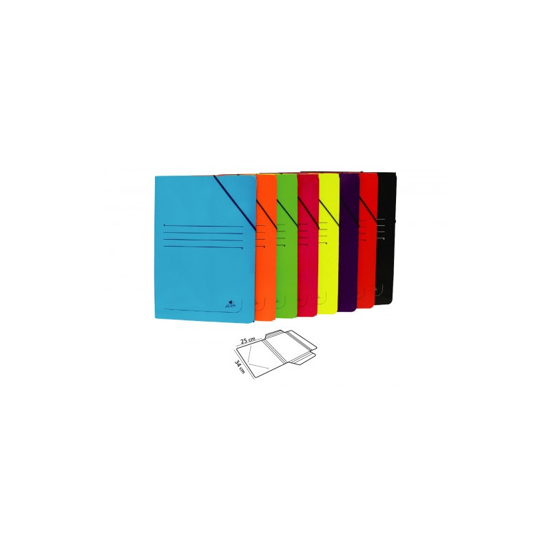 6893-CARPETA CARTON 500 GR. PLASTIFICADO BRILLO FOLIO GOMA SOLAPA NEGRO MARIOLA 1523NE 6893-CARPETA CARTON 500 GR. PLASTIFICADO BRILLO FOLIO GOMA SOLAPA NEGRO MARIOLA 1523NE