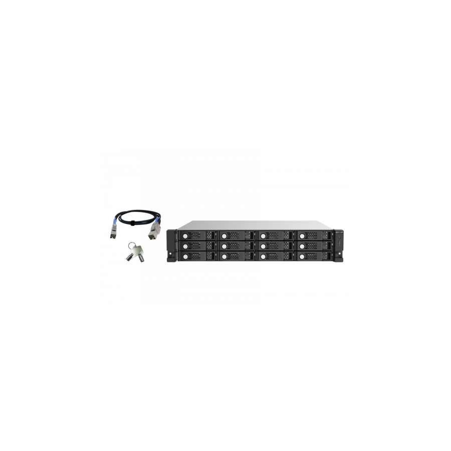 6963-QNAP TL-R1220Sep-RP 2.5/3.5" Carcasa de disco duro/SSD Negro, Gris 6963-QNAP TL-R1220Sep-RP 2.5/3.5" Carcasa de disco duro/SSD Negro, Gris