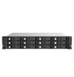 6964-QNAP TL-R1220Sep-RP 2.5/3.5" Carcasa de disco duro/SSD Negro, Gris